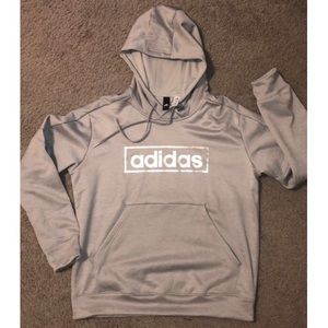 Grey Silver Adidas Sweatshirt NEW w/o tags